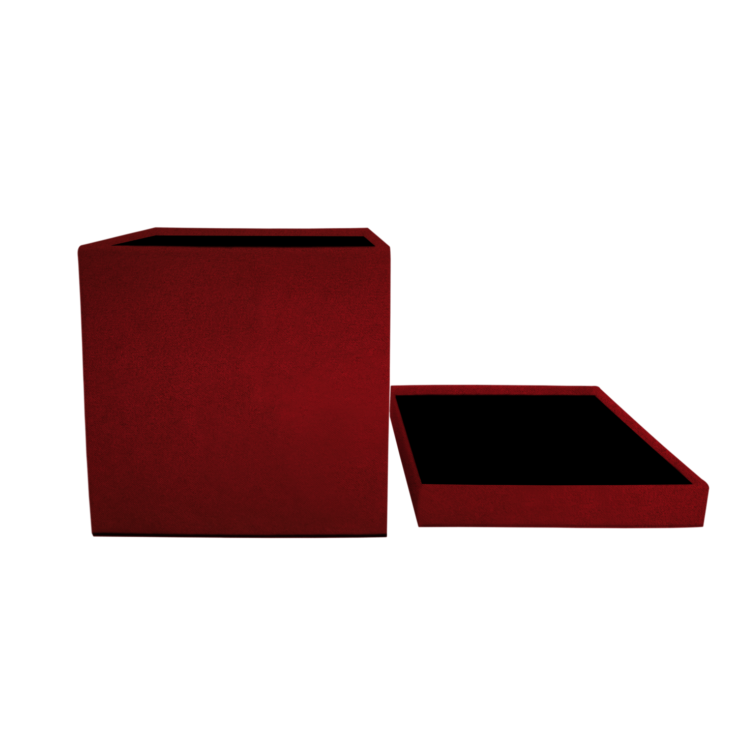 Square shape box - Velvet Cherry