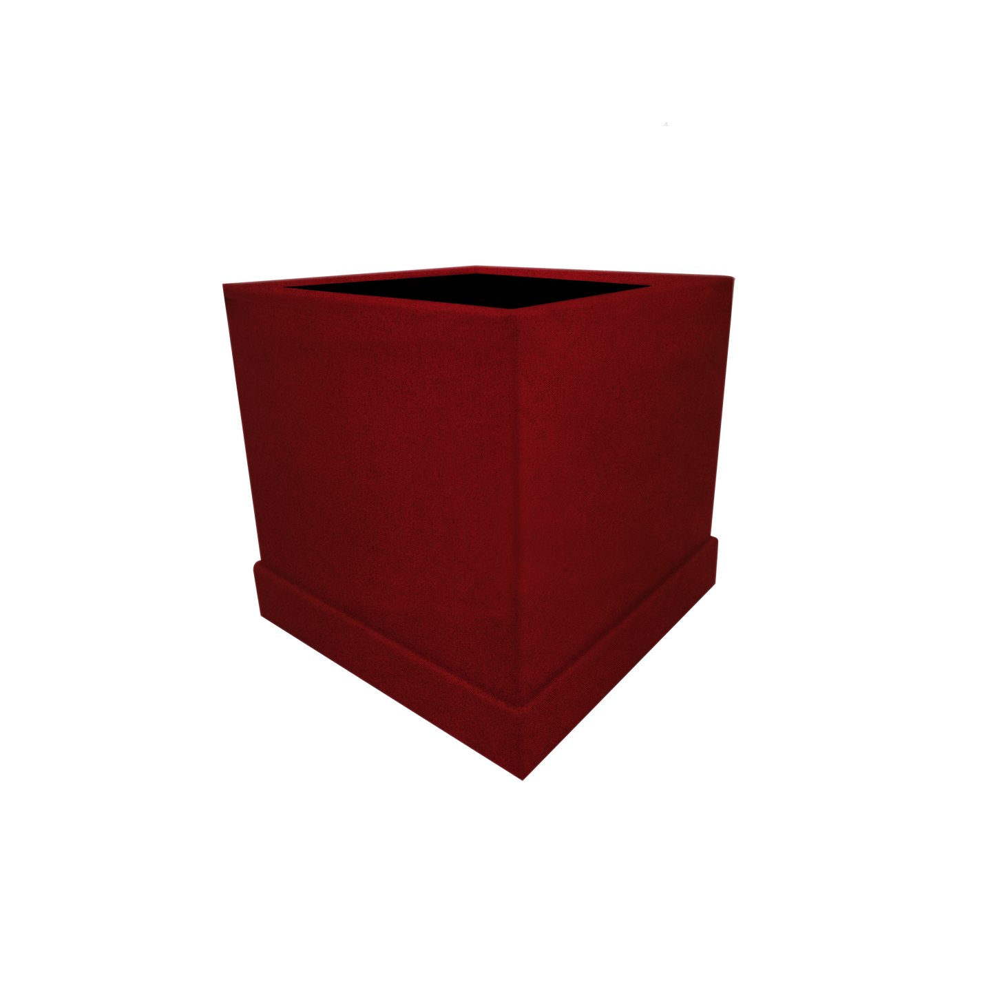 Kit 3 different sizes square shape boxes 3 in 1 - Velvet Cherry