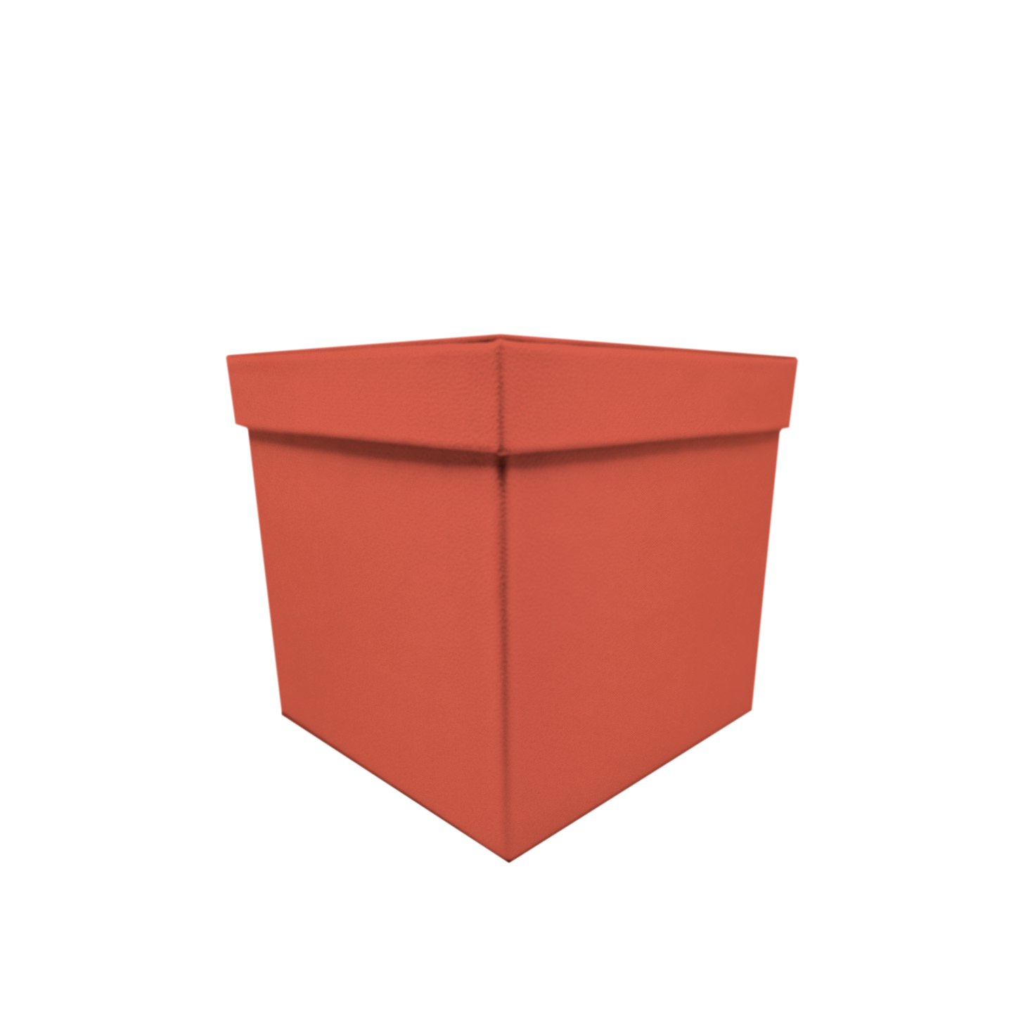 Square shape box - Velvet Coral