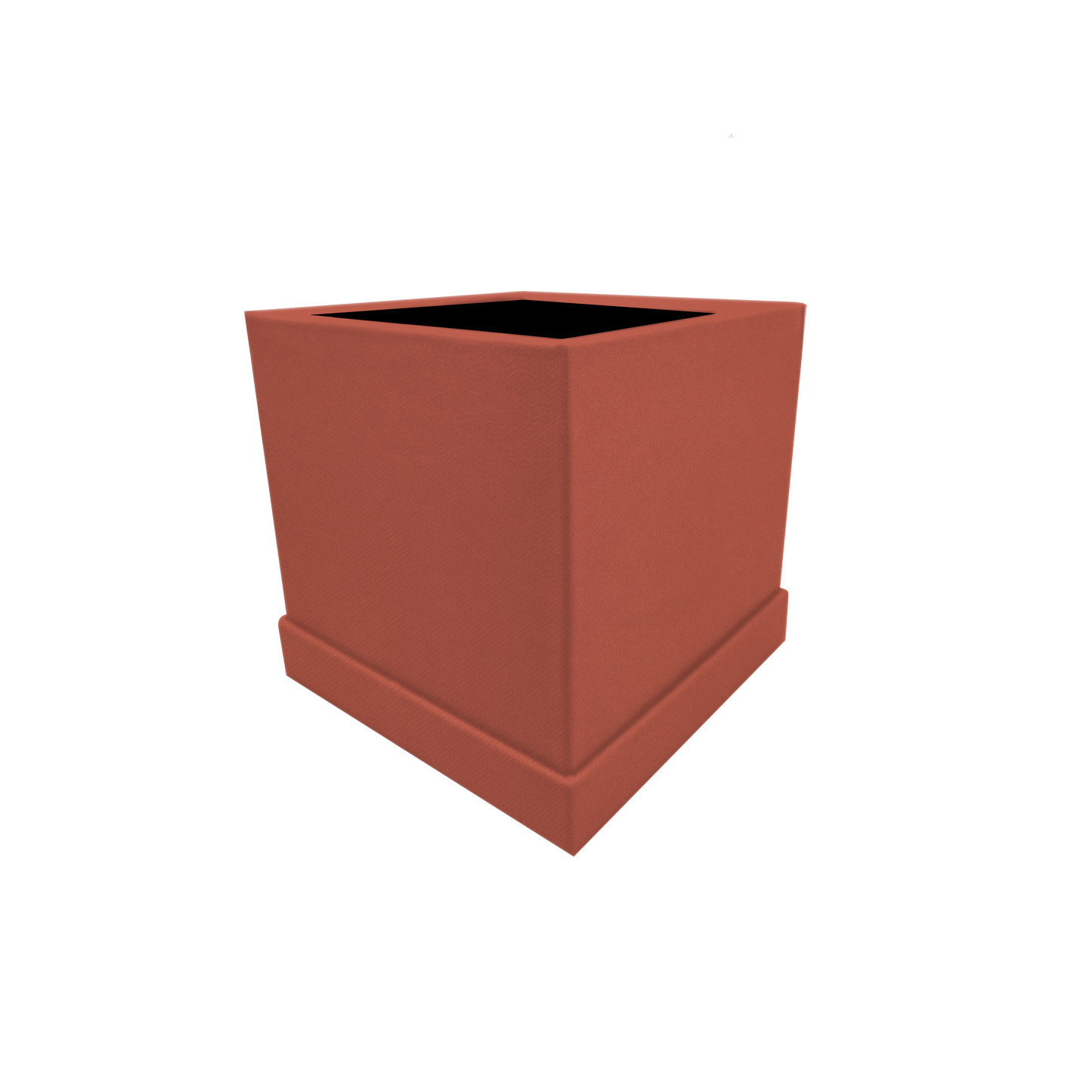 Square shape box - Velvet Coral