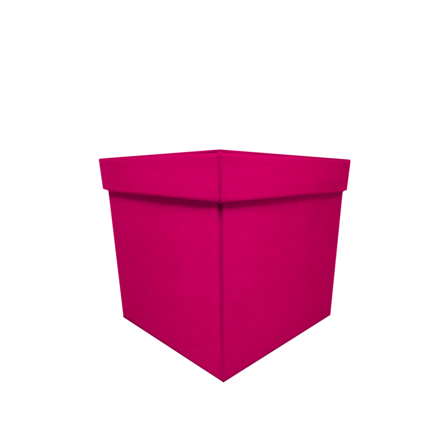 Caja cuadrada - Terciopelo Fucsia