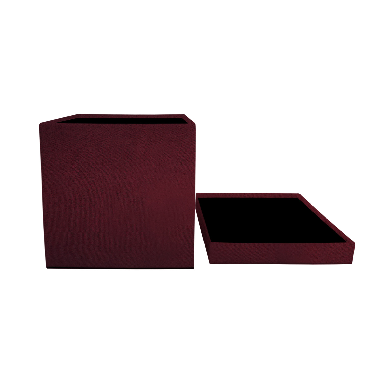 Square shape box - Velvet Marron