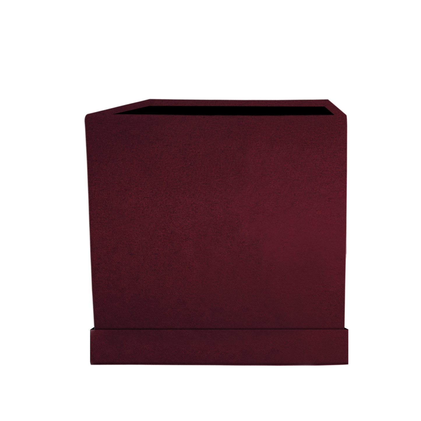 Kit 3 different sizes square shape boxes 3 in 1 - Velvet Marron