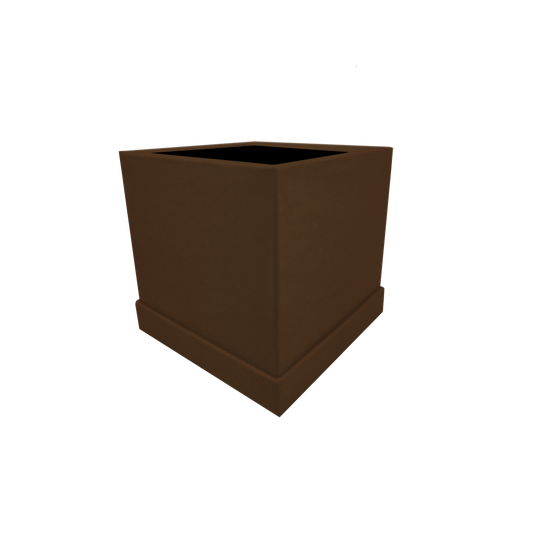 Square shape box - Velvet Peanut