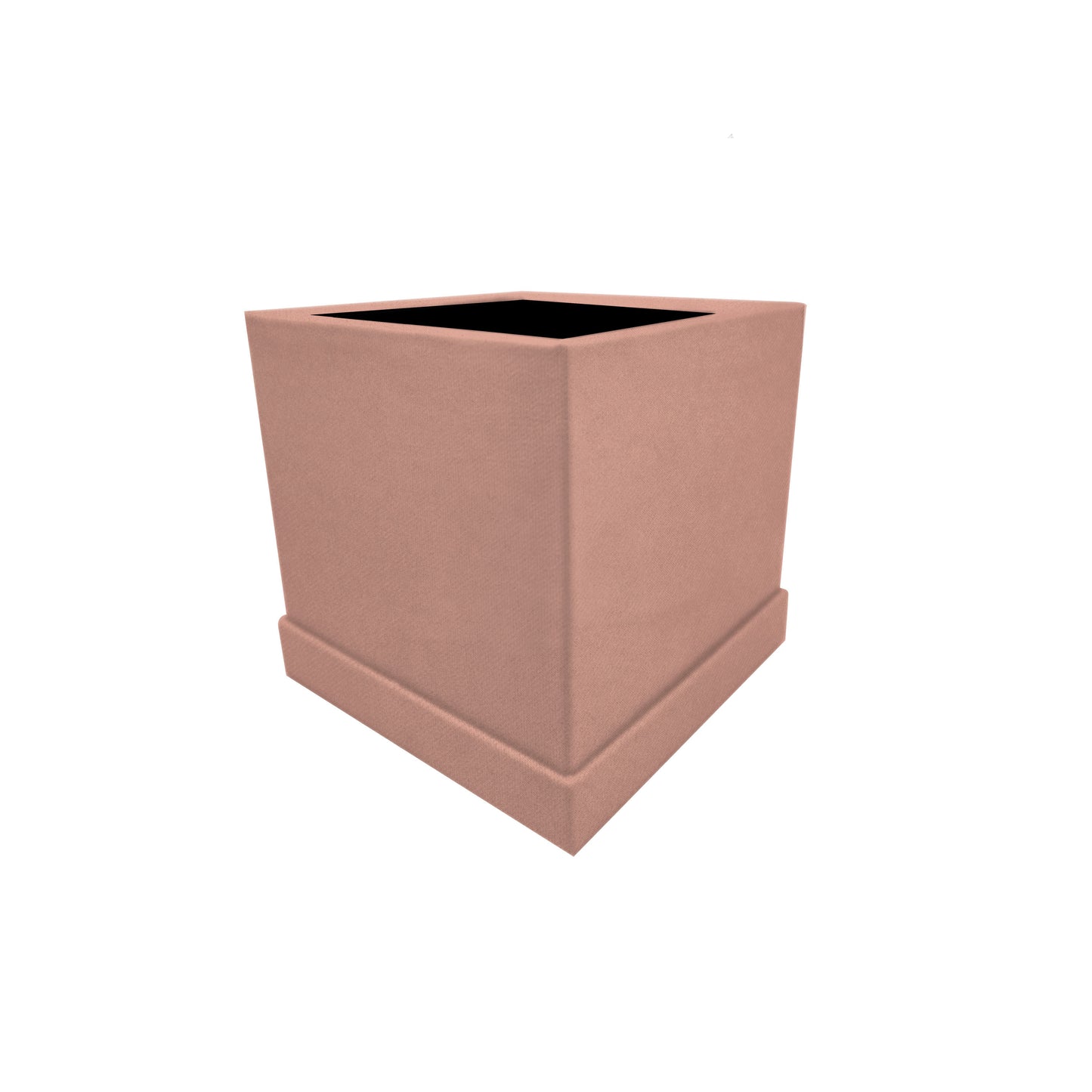 Caja cuadrada de 5,56"x5,12"x5,56" - stock a24 