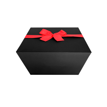 LUXURY 11-13 PRESERVED ROSES ARRANGEMENT - HEART PU LEATHER BOX - BMade