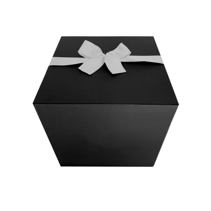 LUXURY 16 PRESERVED ROSES ARRANGEMENT - SQUARE PU LEATHER BOX - BMade